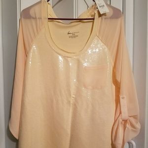 Peach  Blouse